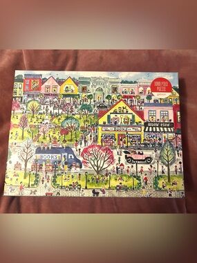 Galison Book Town 1000 Piece Jigsaw Puzzle